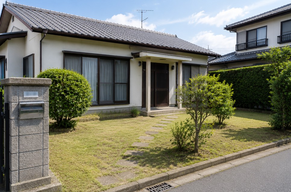 管理物件A アフター - 定期管理後の美しい建物状態