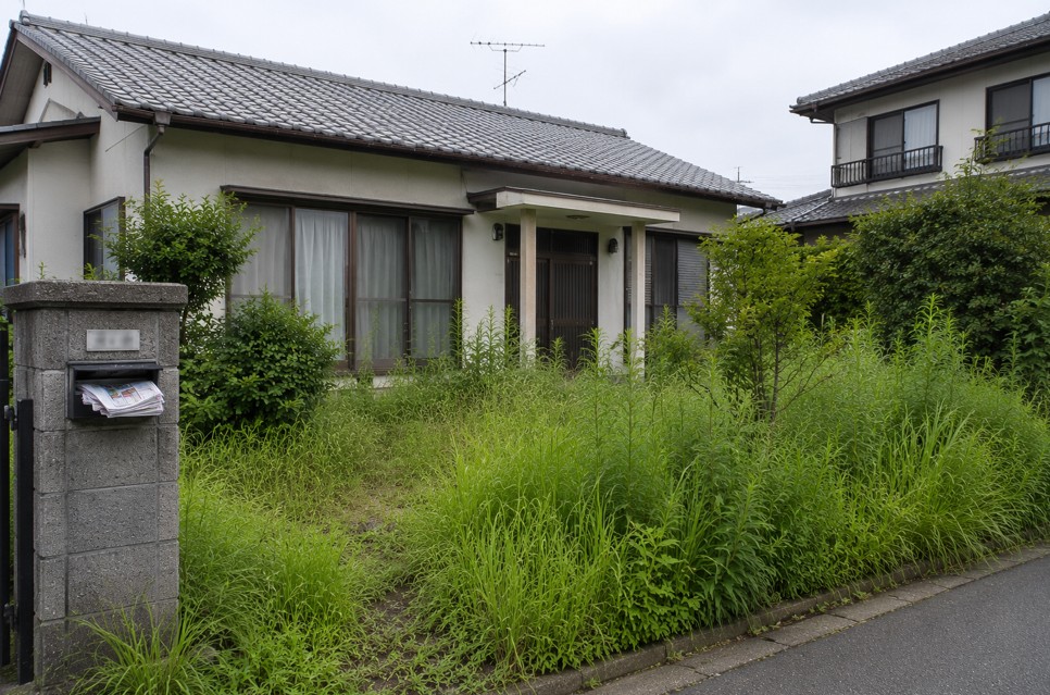 管理物件A ビフォー - 群馬県の一戸建て空き家管理事例